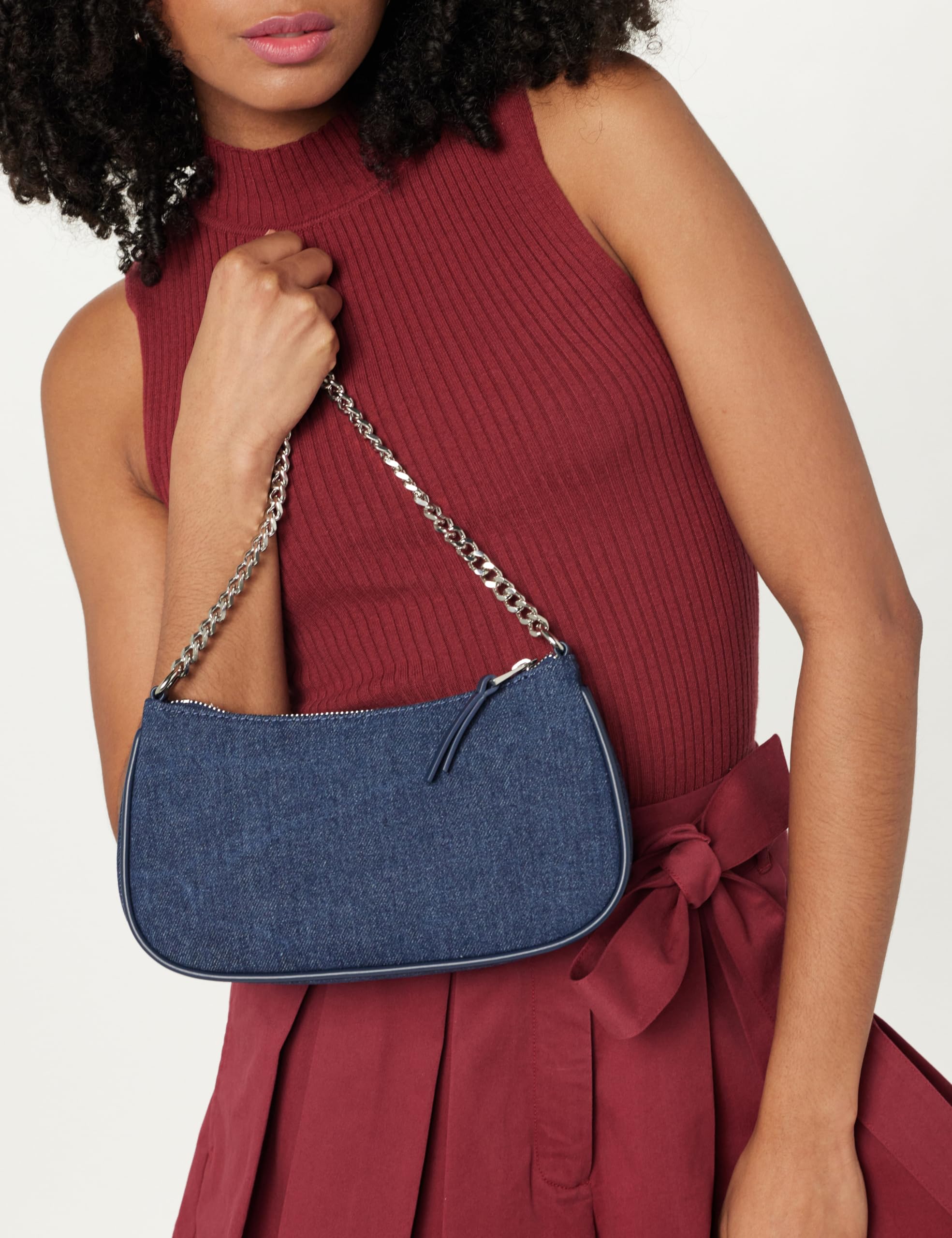 Everyday Denim Shoulder Bag