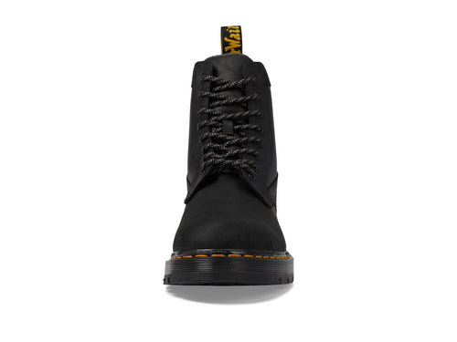 Dr. Martens 1490 Smooth Lace-Up Boots – Black – Unisex Adult – Size 7 US