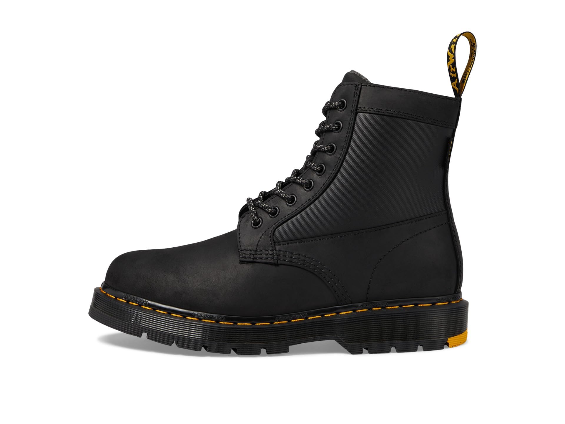 Dr. Martens 1490 Smooth Lace-Up Boots – Black – Unisex Adult – Size 7 US