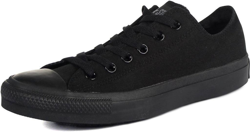 Converse Chuck Taylor All Star Core Ox, Monochrome Black, Size 8 Men, 10 Women