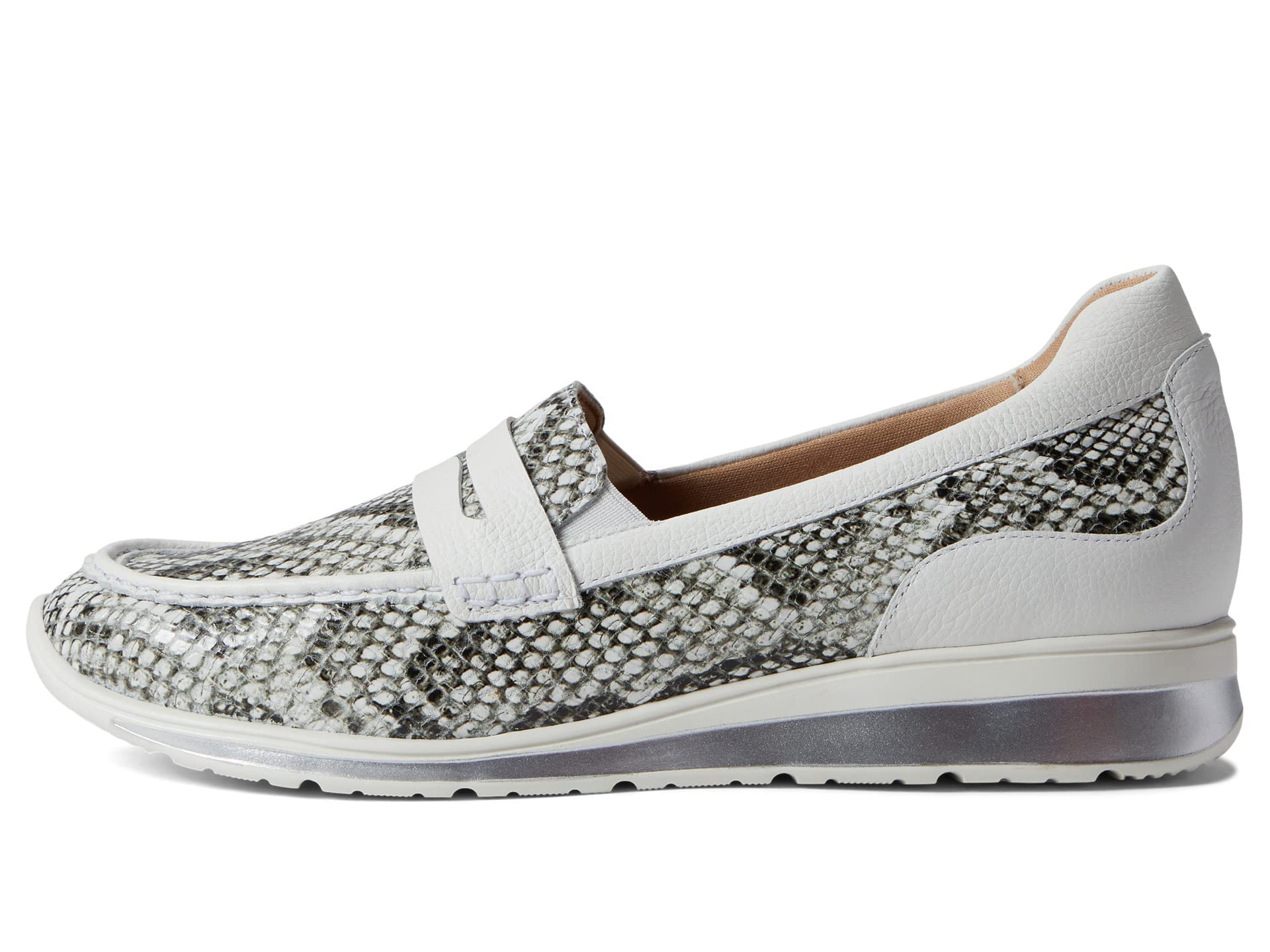 Walking Cradles Dannon Casual Slip-On Shoes – Black/White – Women’s Size 7.5 Wide