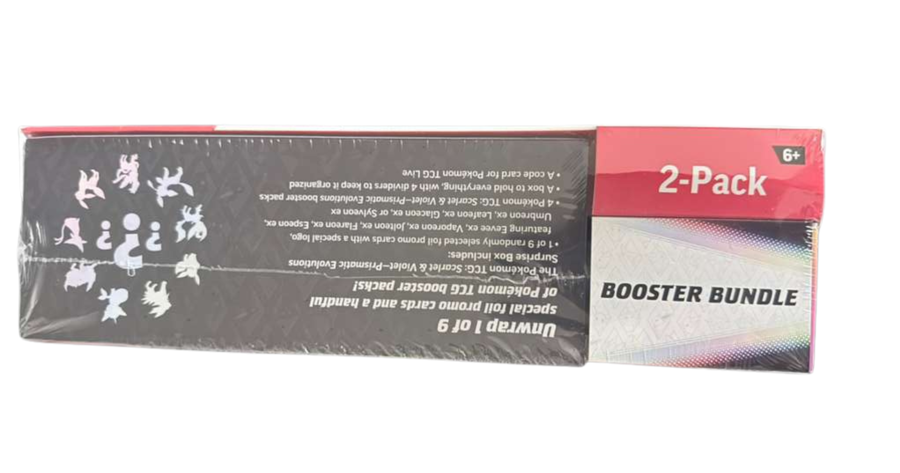 Pokémon Scarlet & Violet Prismatic Evolutions Surprise Box – Sealed Booster Bundle (6 Packs)