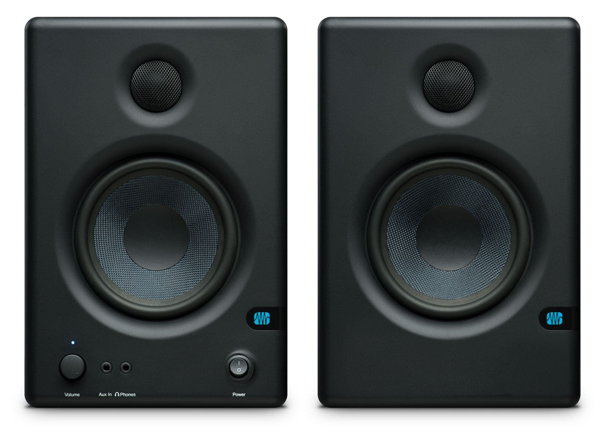 PreSonus Eris E4.5 Powered Studio Monitors – 4.5” Active Media Reference Speakers (Pair)